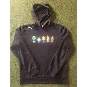 Puma Soccer Hoodie - "Lego" "Minecraft" "Pixel" Legend Players - Black MEDIUM